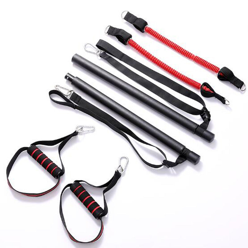 Dovrikan Pilates Resistance Bar with 2, 4 or 6 Tubes - 4-Tube