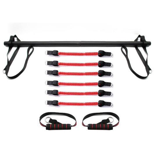 Dovrikan Pilates Resistance Bar with 2, 4 or 6 Tubes - 2-Tube