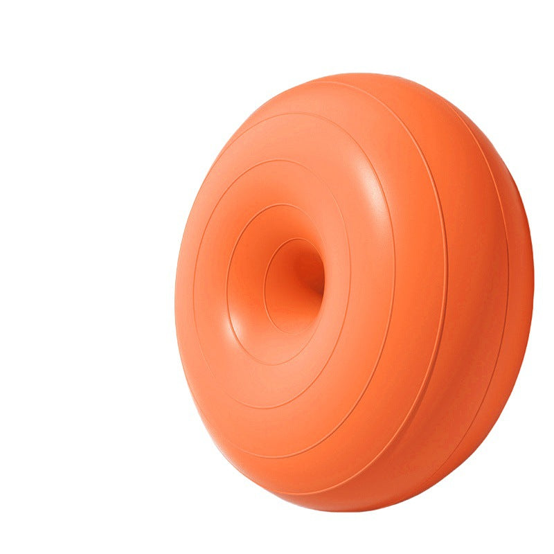 Dovrikan PVC Shaped Yoga Ball for Pilates and Balance Practice - Red